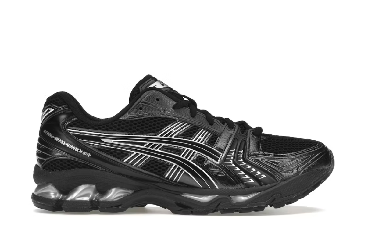 ASICS Gel-Kayano 14 Black Pure Silver