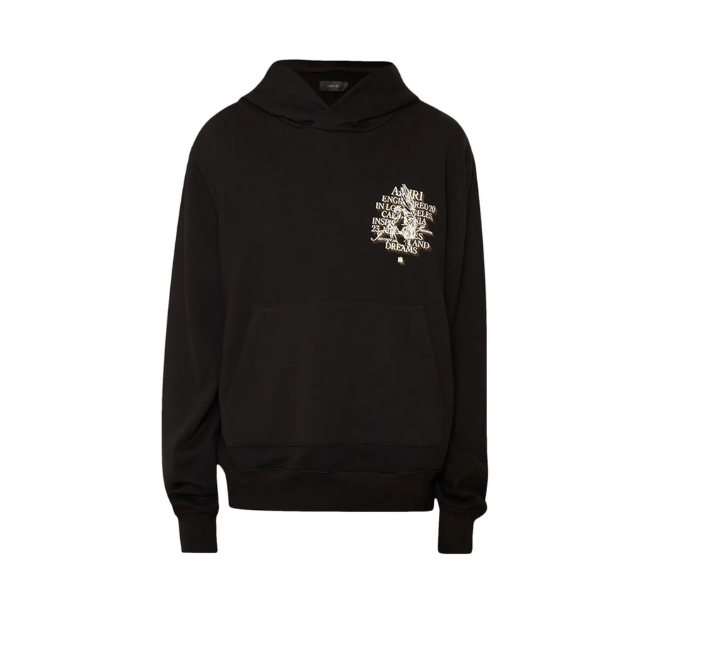 Amiri Precious Memories Hoodie Black Preowned