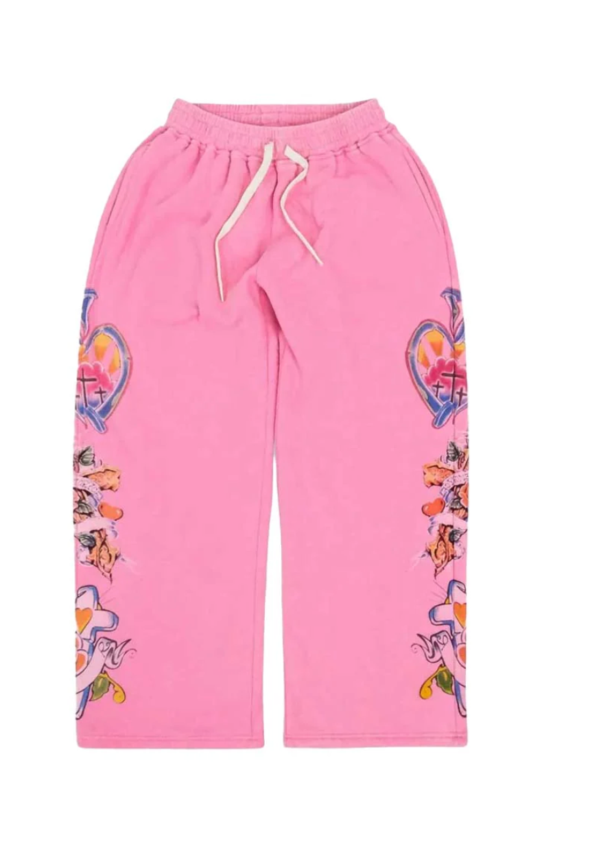 Righteous Risen King Sweatpants Pink