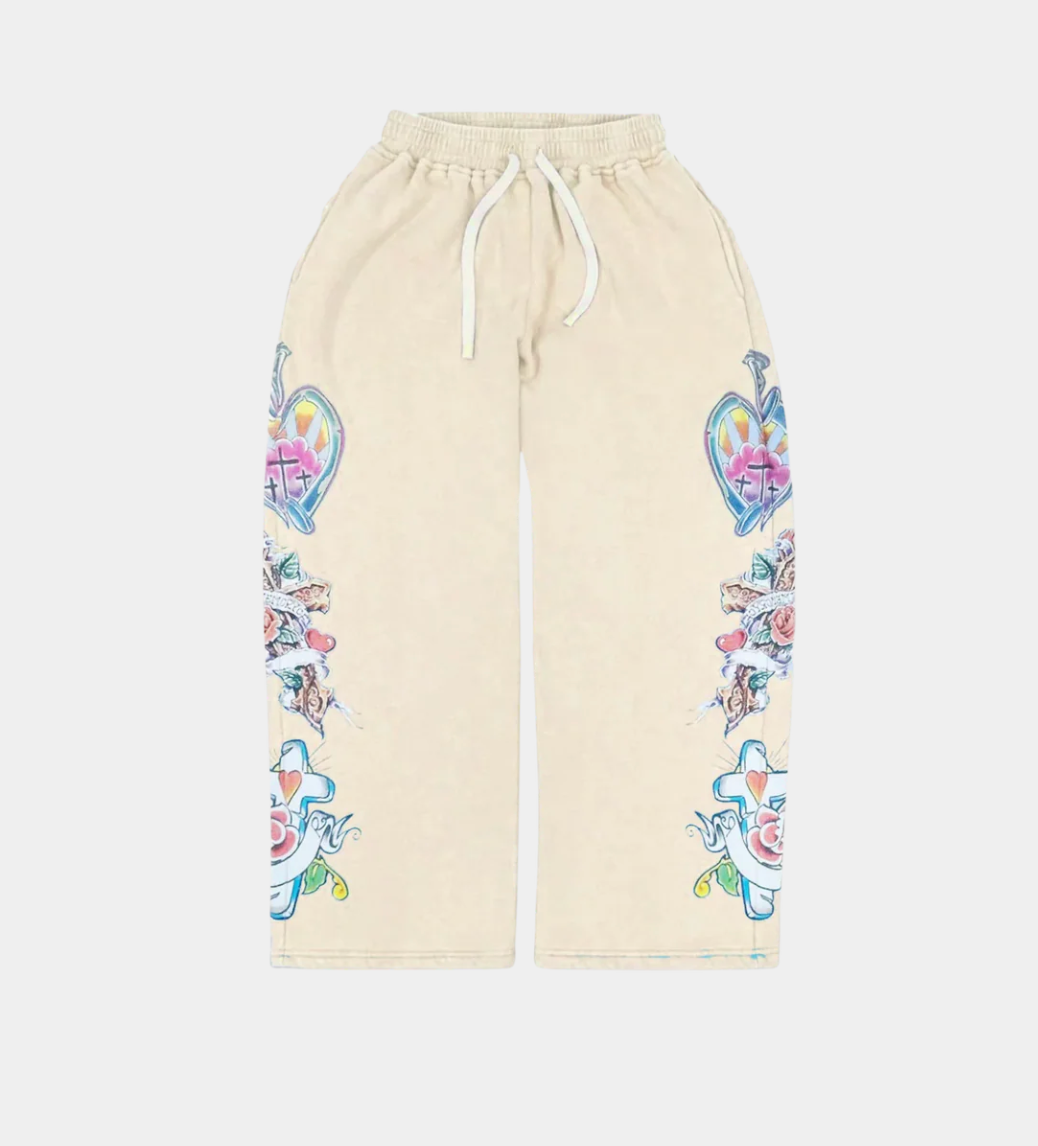righteous cream pants