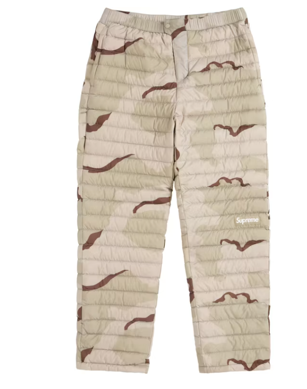 Supreme Camo Puff Sweats