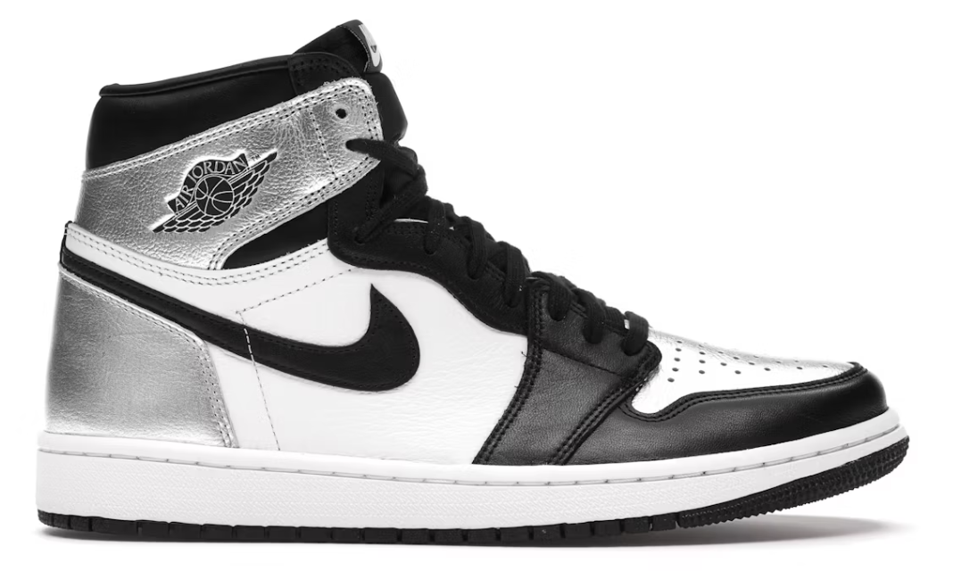 Jordan 1 Retro High Silver Toe Wmns Preowned