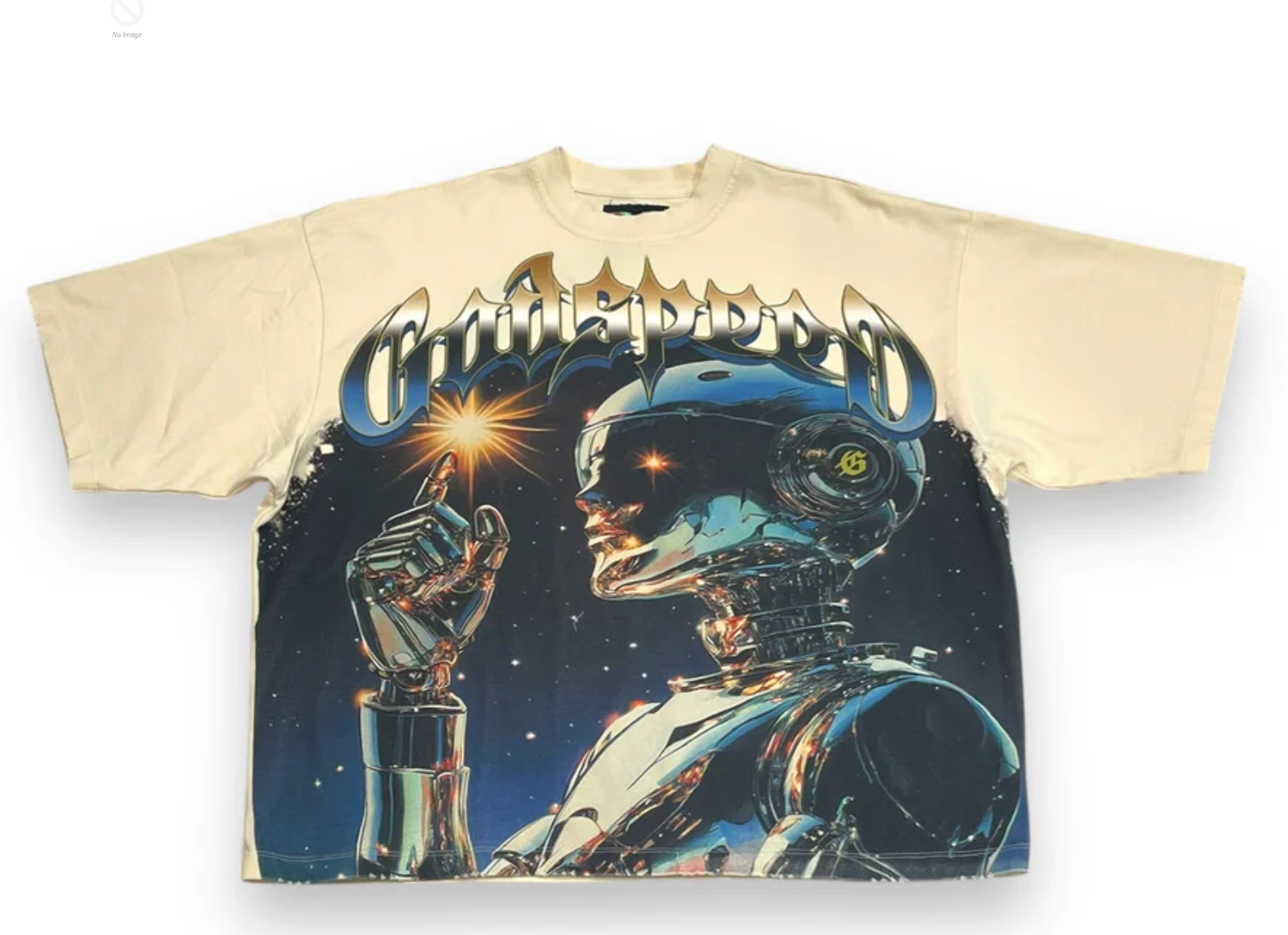 Godspeed Sputnik Moment Cream Tee Preowned