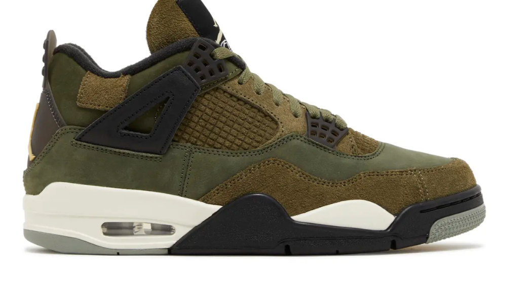 Jordan 4 Olive Craft Pre Owned