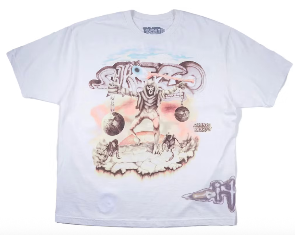 Travis Scott Cactus Jack Utopia Tour Skitzo Circus Maximus Tee