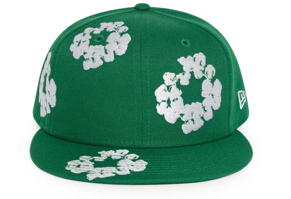 Denim Tears New Era Cotton Wreath 59/50 Cap Green