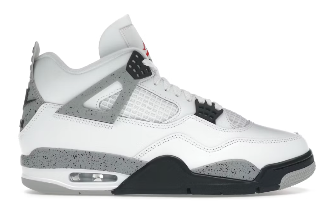 Jordan White Cement 4 Pre-Owned