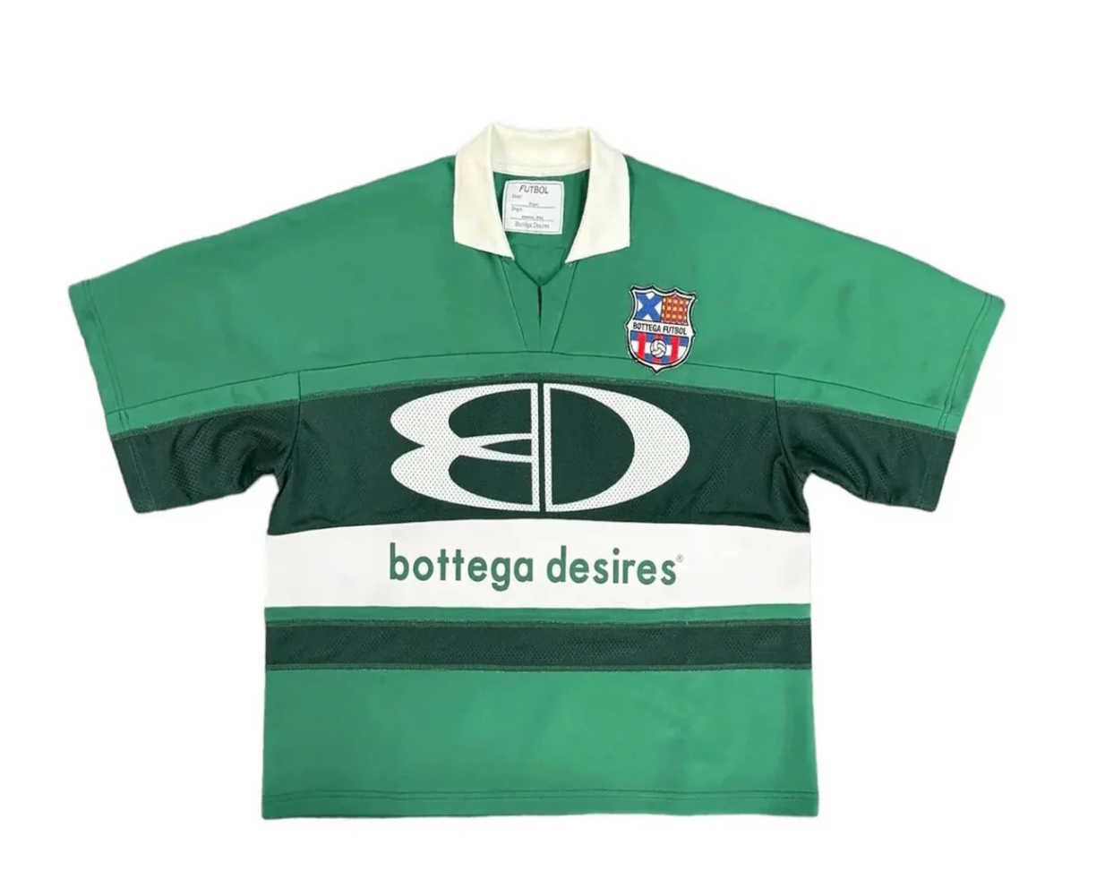 Bottega Desires Futbol Jersey Green