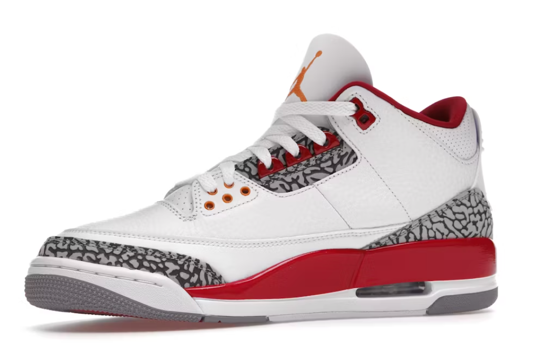 Jordan 3 Retro Cardinal Red Pre Owned