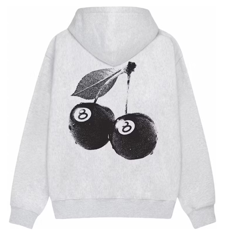 Stussy Cherry Hoodie 'White'