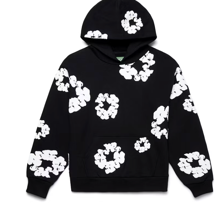 Denim Tears The Cotton Wreath Sweatshirt Black