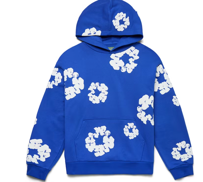 Denim Tears The Cotton Wreath Sweatshirt Royal Blue