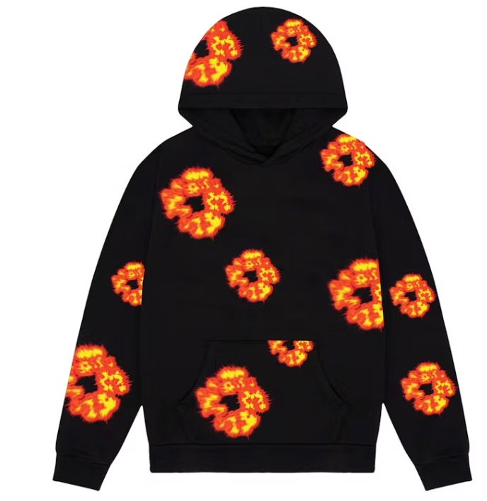 Denim Tears x Offset Wreath Hoodie Black
