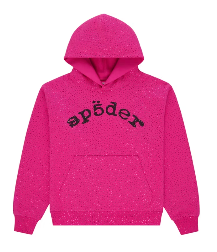 Sp5der VVS Hoodie Pink