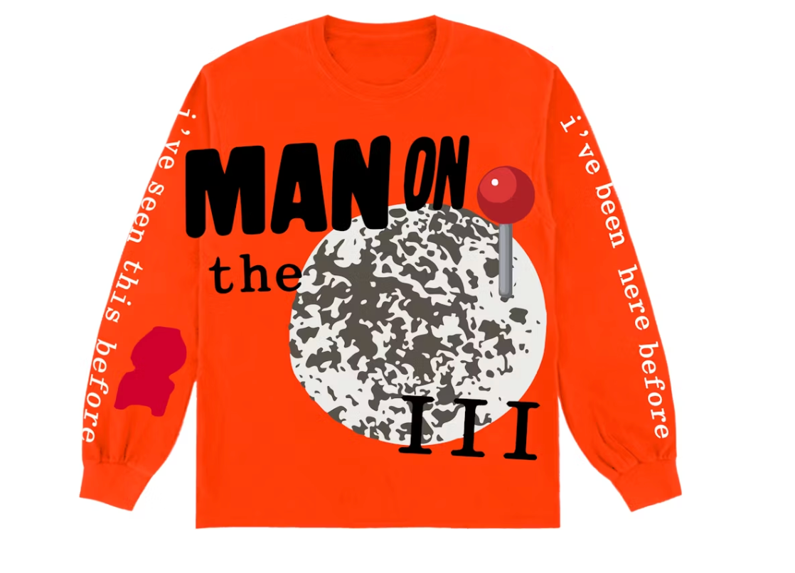 Kid Cudi CPFM For MOTM III Return 2 Madness L/S T-shirt Orange