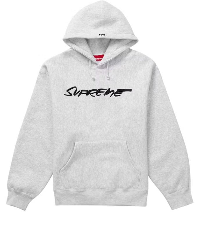 Supreme Futura Hooded Sweatshirt Ash Grey