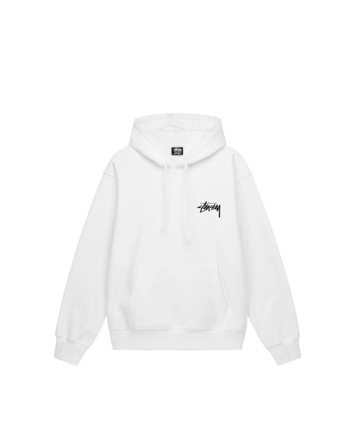 Stussy 8 Ball Fade Hoodie 'White'