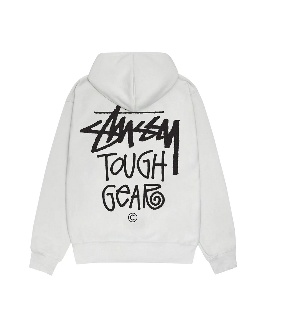 Stussy Tough Gear Hoodie 'Fog'