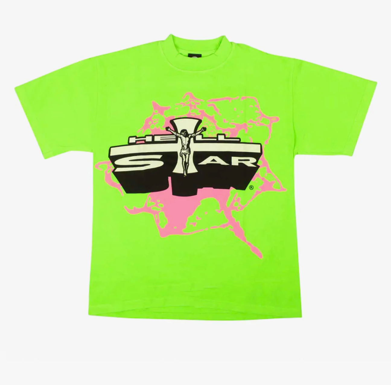 Hellstar jesus neon tee