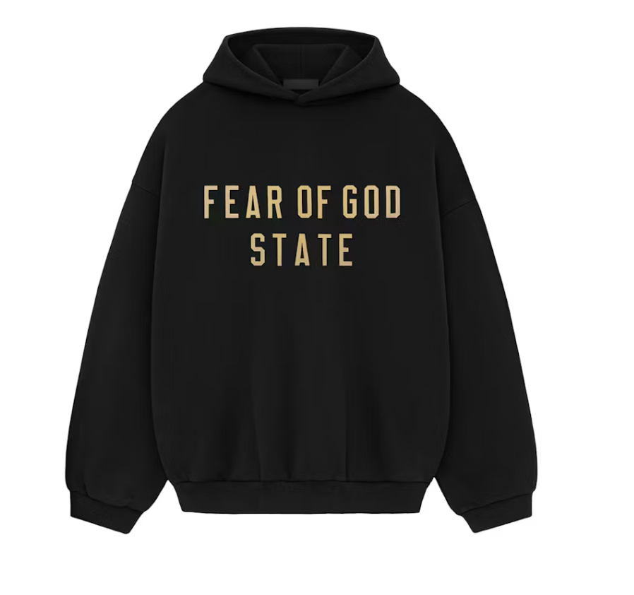 Fear of God Essentials Fleece Hoodie Black