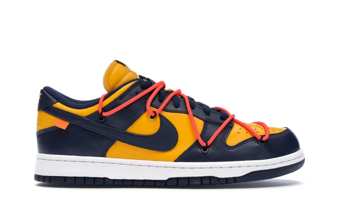 Nike Dunk Low Off-White University Gold