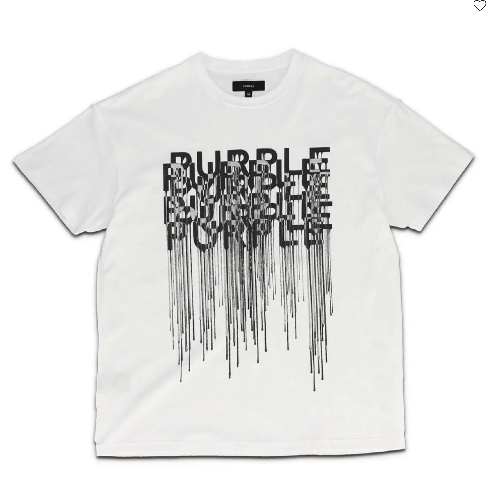 Purple Brand Inside Out Tee White