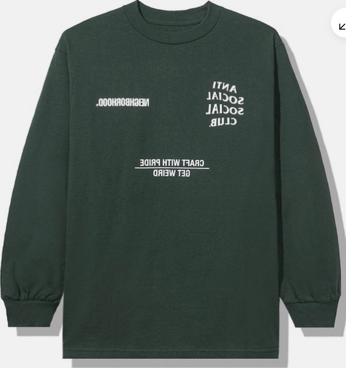 Anti Social Social Club X Neighborhood Green