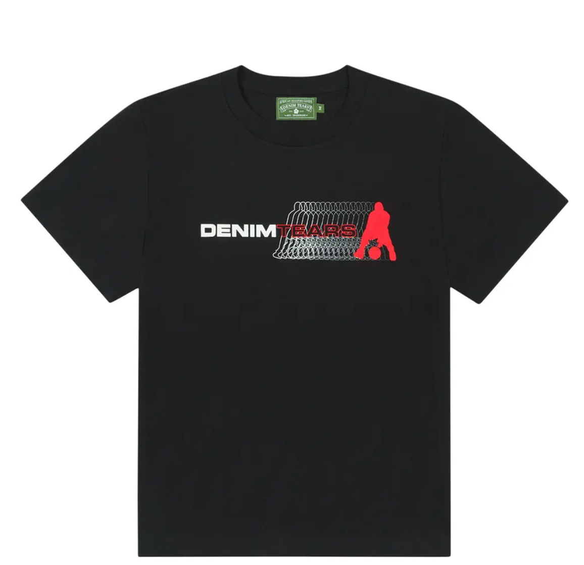 Denim Tears "Skip To My Lou" Rafer Alston Tee 'Black'