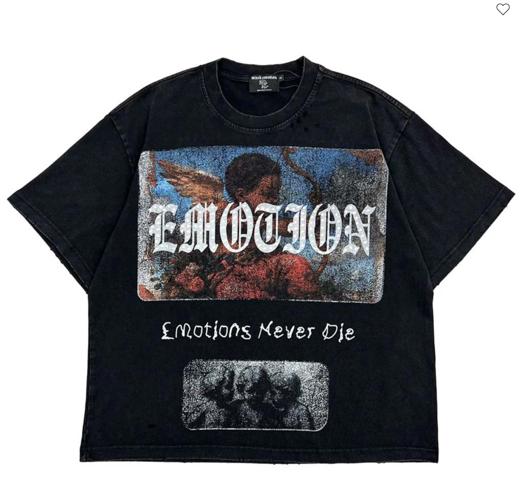 Mixed Emotions Divine Emotions Tee Black