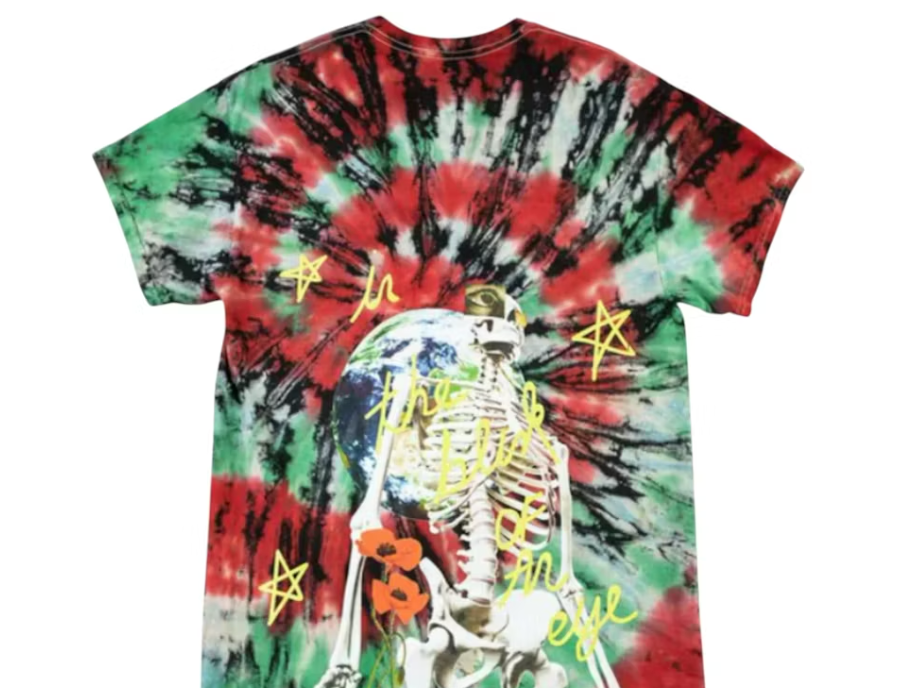 Travis Scott Blink Of An Eye Europe Tour Tee Tie-Dye
