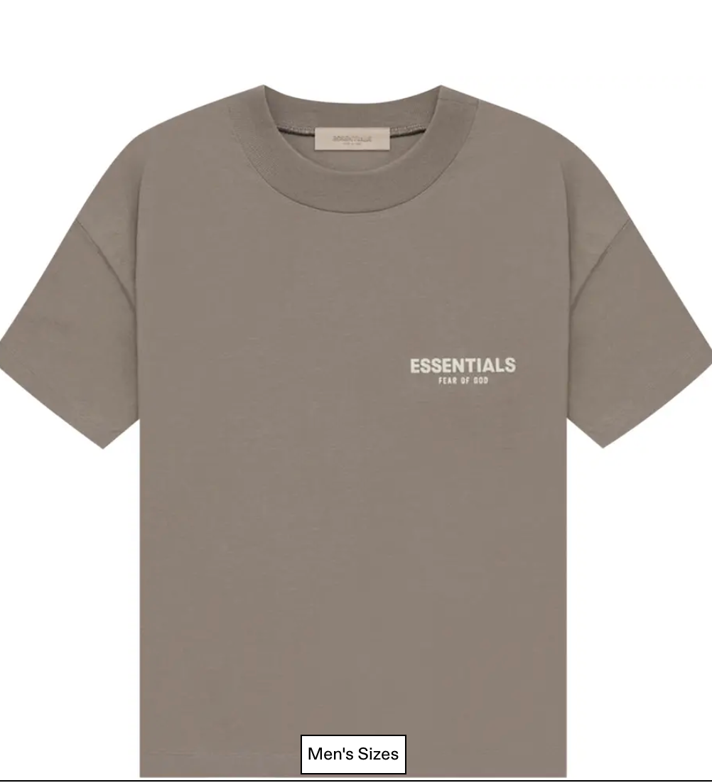 Fear of God Essentials Short-Sleeve Tee 'Dessert Taupe'