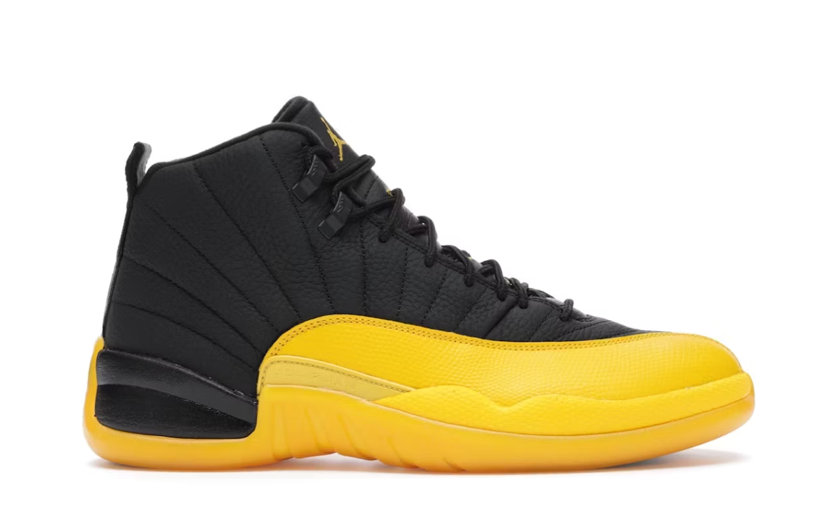 Jordan 12 Retro Black University Gold