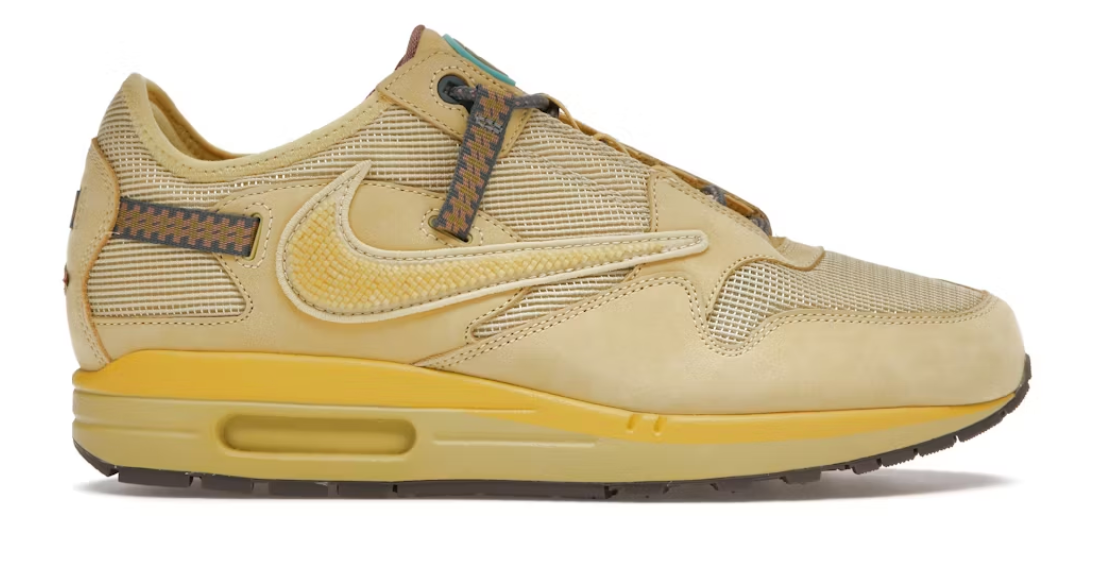 Nike Air Max 1 Travis Scott Cactus Jack Saturn Gold
