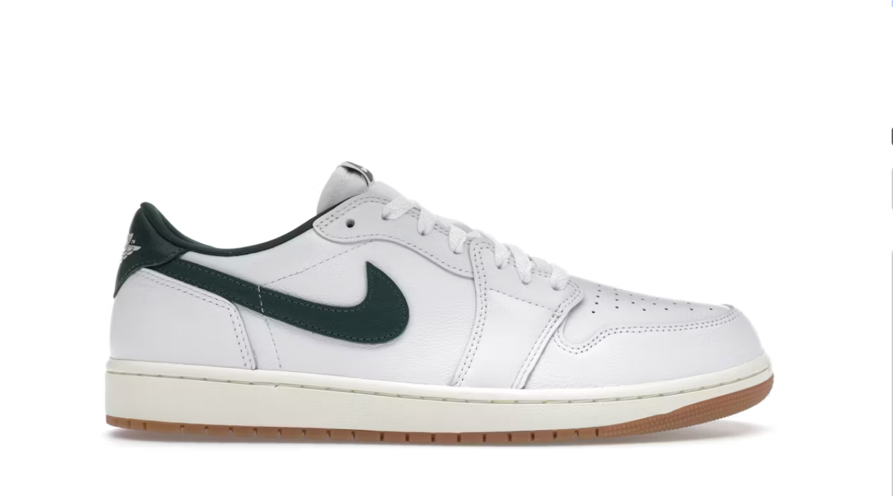 Jordan 1 Retro Low OG Oxidized Green