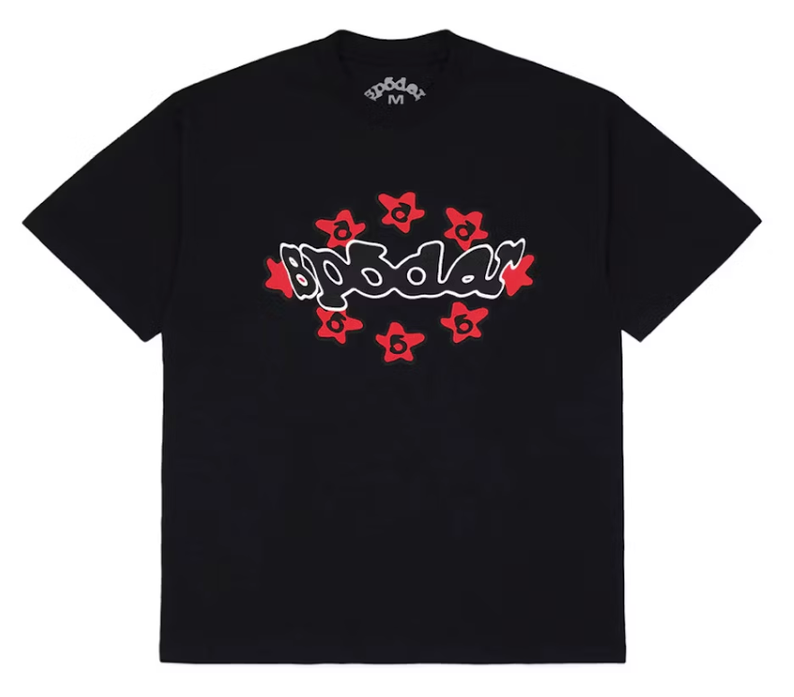 Sp5der Warped Tee Black