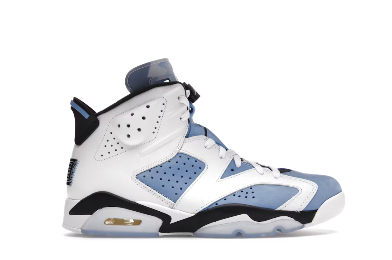Jordan 6 Retro UNC White pre owned