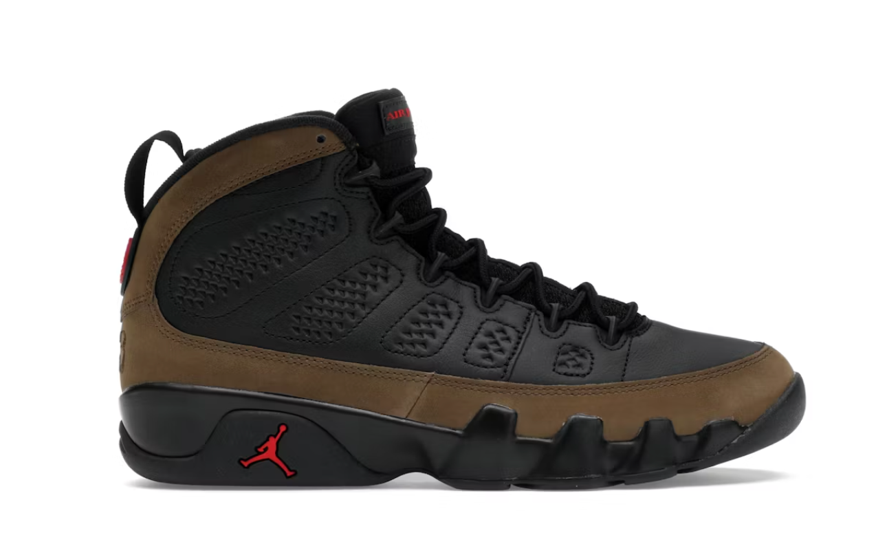 Jordan 9 Retro Olive (2024) pre owned