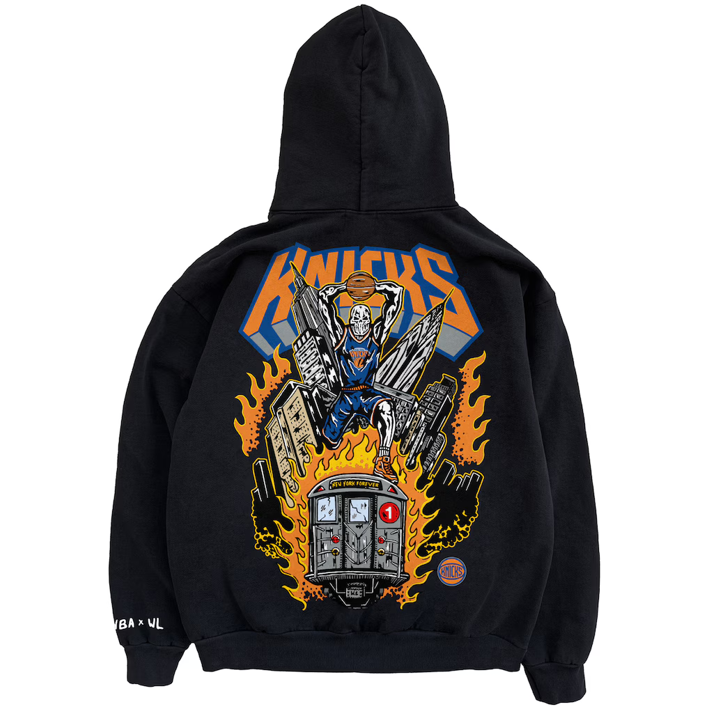 New York Knicks Warren Lotas x Fanatics Fest Subway Hoodie Black
